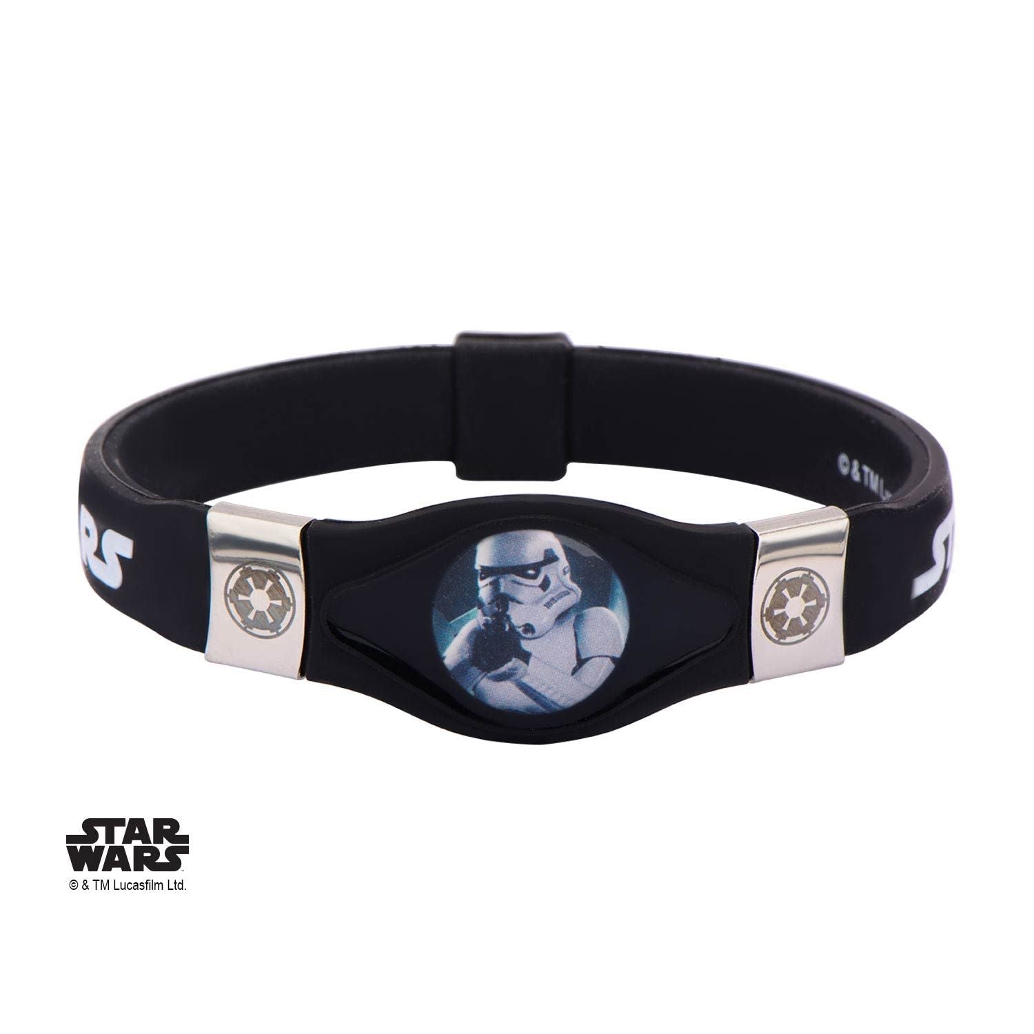 STAR WARS Star Wars Stormtrooper Galactic Empire Symbol Kids Silicone Bracelet -Rebel Bod-RebelBod