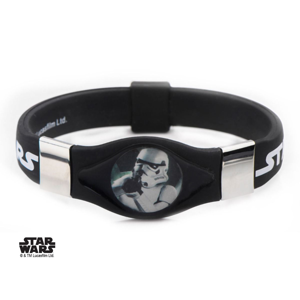 STAR WARS Star Wars Stormtrooper Silicone Bracelet -Rebel Bod-RebelBod