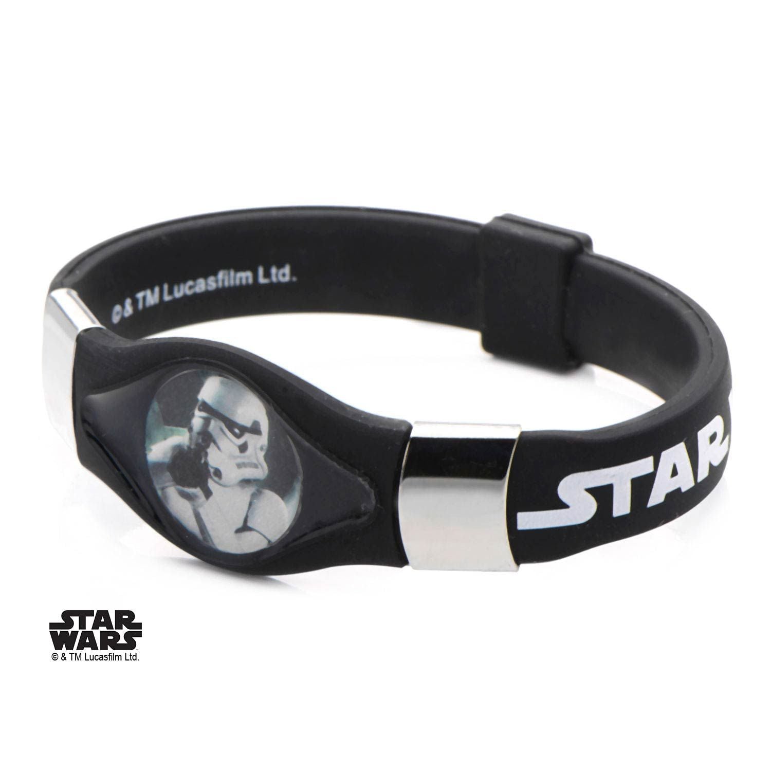 STAR WARS Star Wars Stormtrooper Silicone Bracelet -Rebel Bod-RebelBod