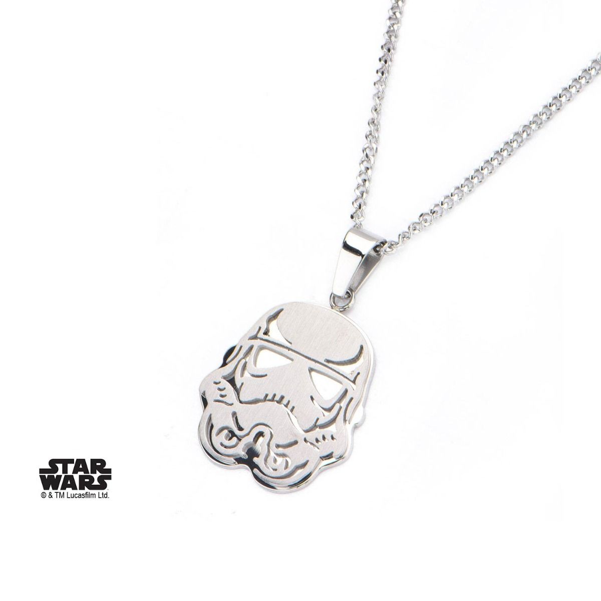 STAR WARS Star Wars Stormtrooper Small Pendant Necklace -Rebel Bod-RebelBod