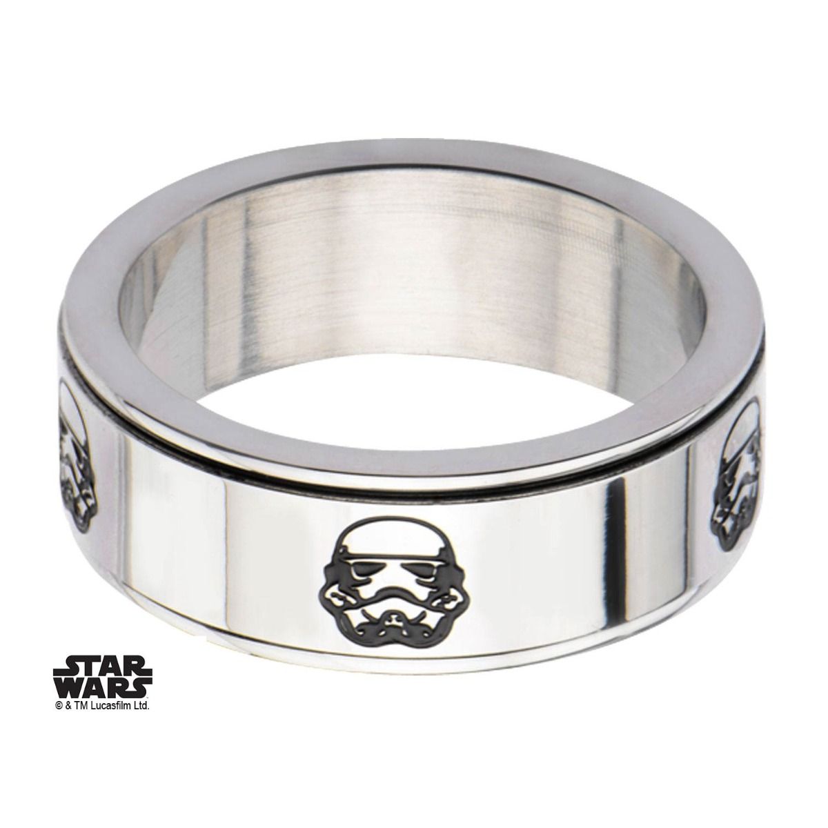 STAR WARS Star Wars Stormtrooper Spinner Ring -Rebel Bod-RebelBod