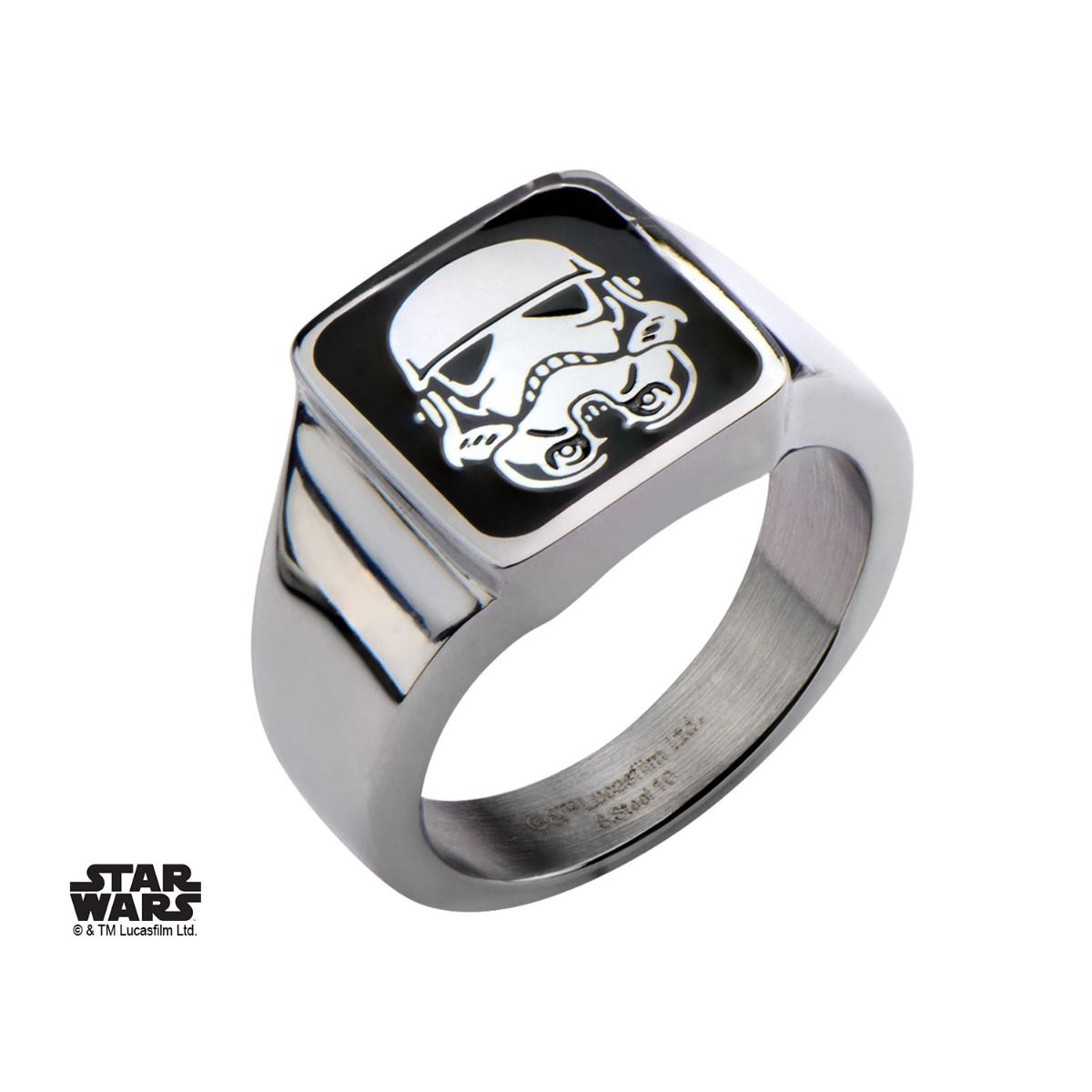 STAR WARS Star Wars Stormtrooper Square Top Ring -Rebel Bod-RebelBod