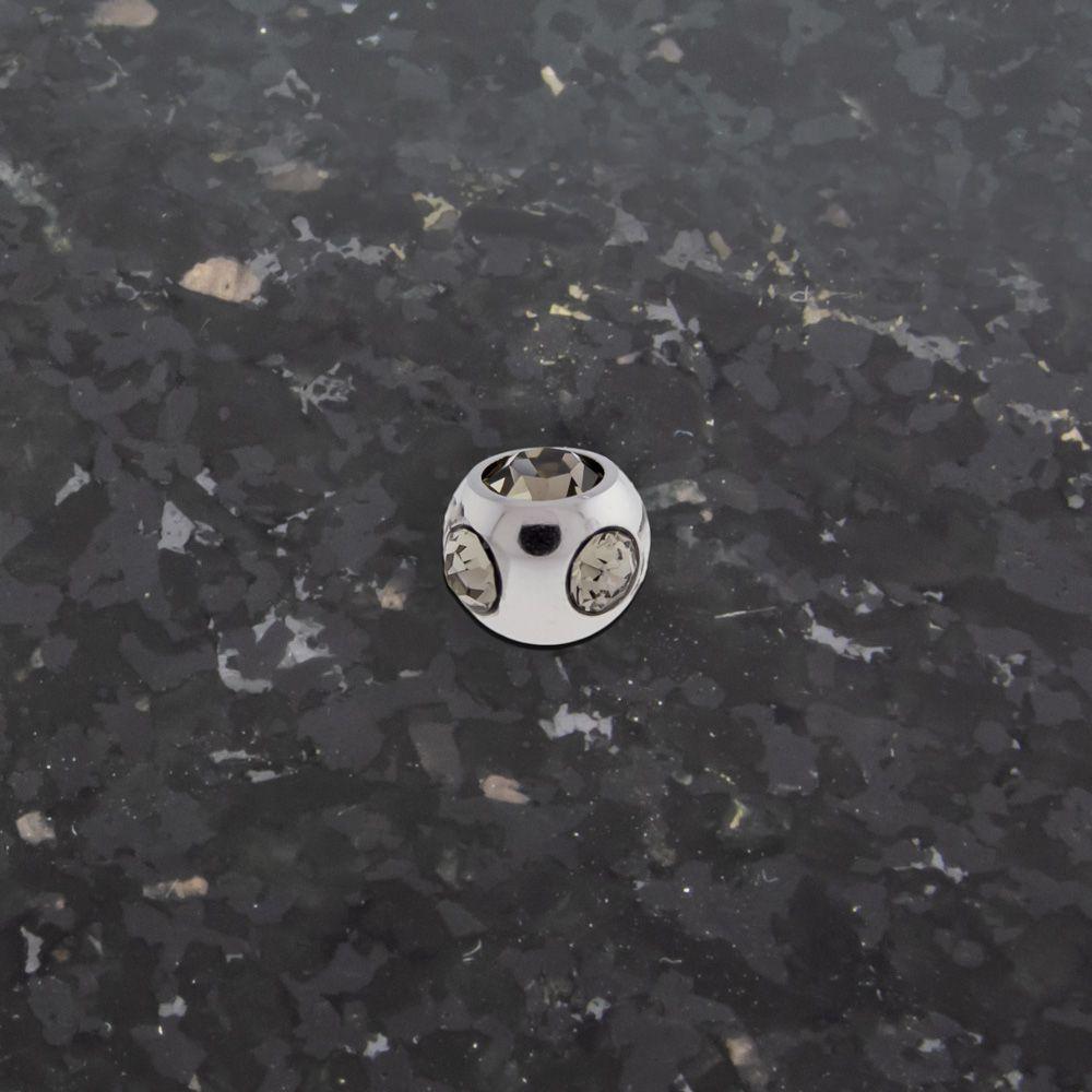 Body Jewelry Parts Steel Externally Threaded Multi-Gem Balls - 1 Piece #SPLT -Rebel Bod-RebelBod