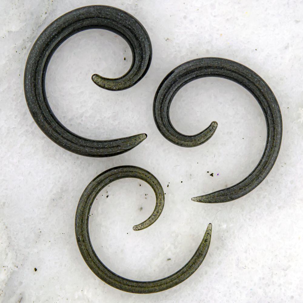 Tapers - Spirals Steel Wool Borosilicate Glass Spirals - 1 Piece #SPLT# -Rebel Bod-RebelBod