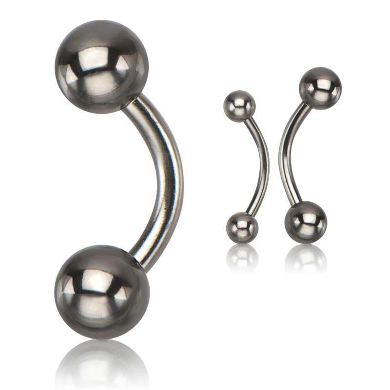 Surgical Steel Curves Ball Ends sbvcs821