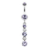 Tanzanite Gems Galore Belly Button Ring