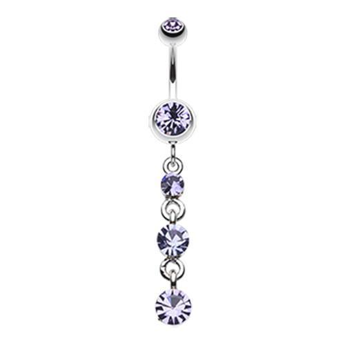 Tanzanite Gems Galore Belly Button Ring