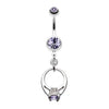 Tanzanite The Promise Belly Button Ring