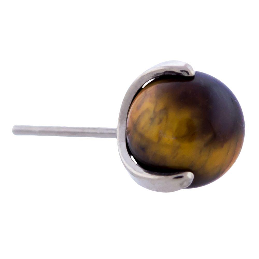 Body Jewelry Parts Threadless Claw Prong Set Cabochon Ball - 1 Piece -Rebel Bod-RebelBod