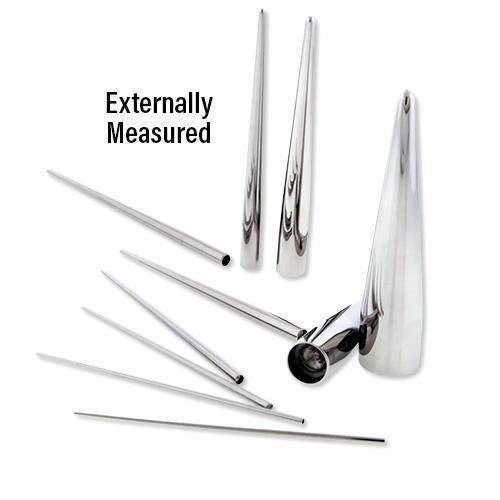 Tapers - Straight Titanium Externally Measured Insertion Taper - 1 Piece -Rebel Bod-RebelBod