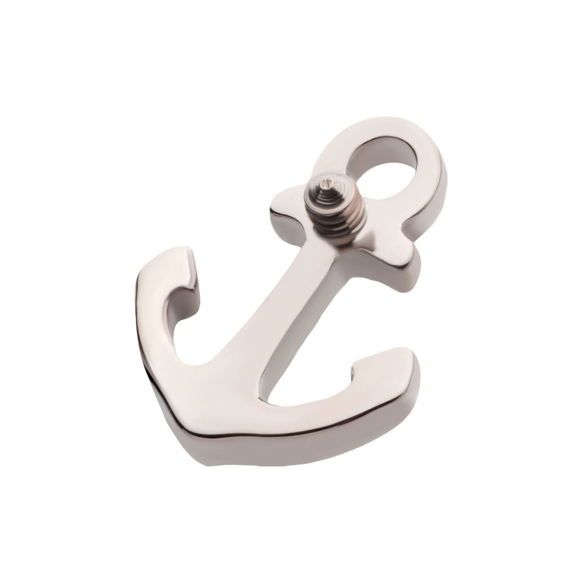 Titanium Internally Threaded Anchor Top titd819 -Rebel Bod-RebelBod