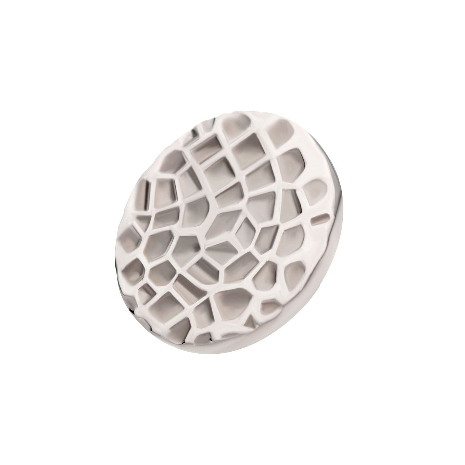 Titanium Internally Threaded Hammered Disk Top titd51-3 -Rebel Bod-RebelBod