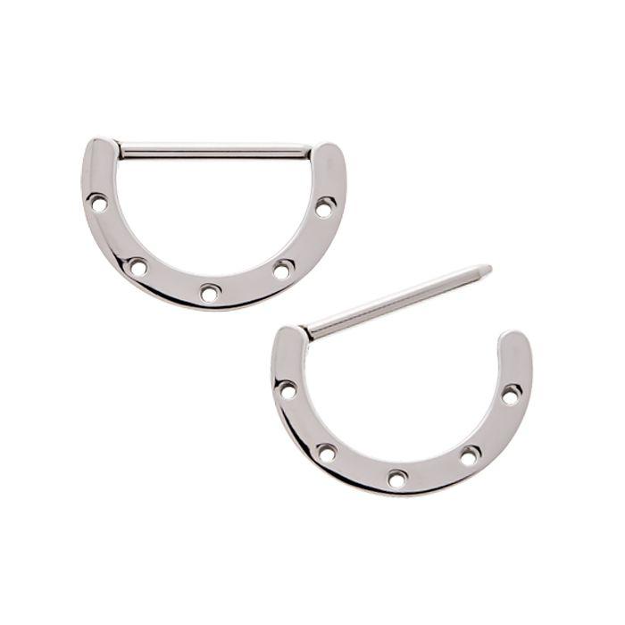 SEAMLESS CLICKER Titanium Threaded Hole Nipple Clicker - 1 Piece -Rebel Bod-RebelBod