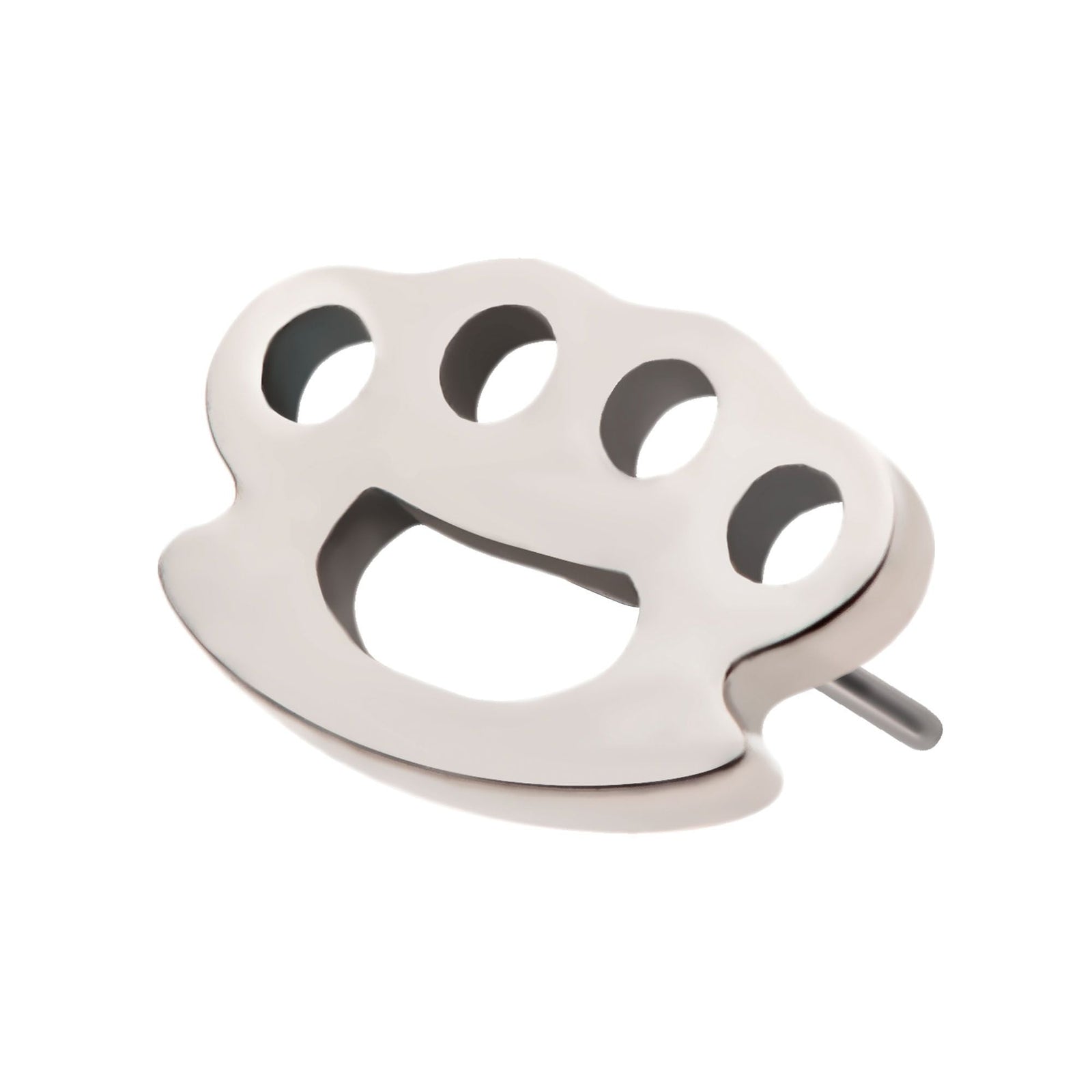 Titanium Threadless Brass Knuckle Top titlsbrsnkl -Rebel Bod-RebelBod
