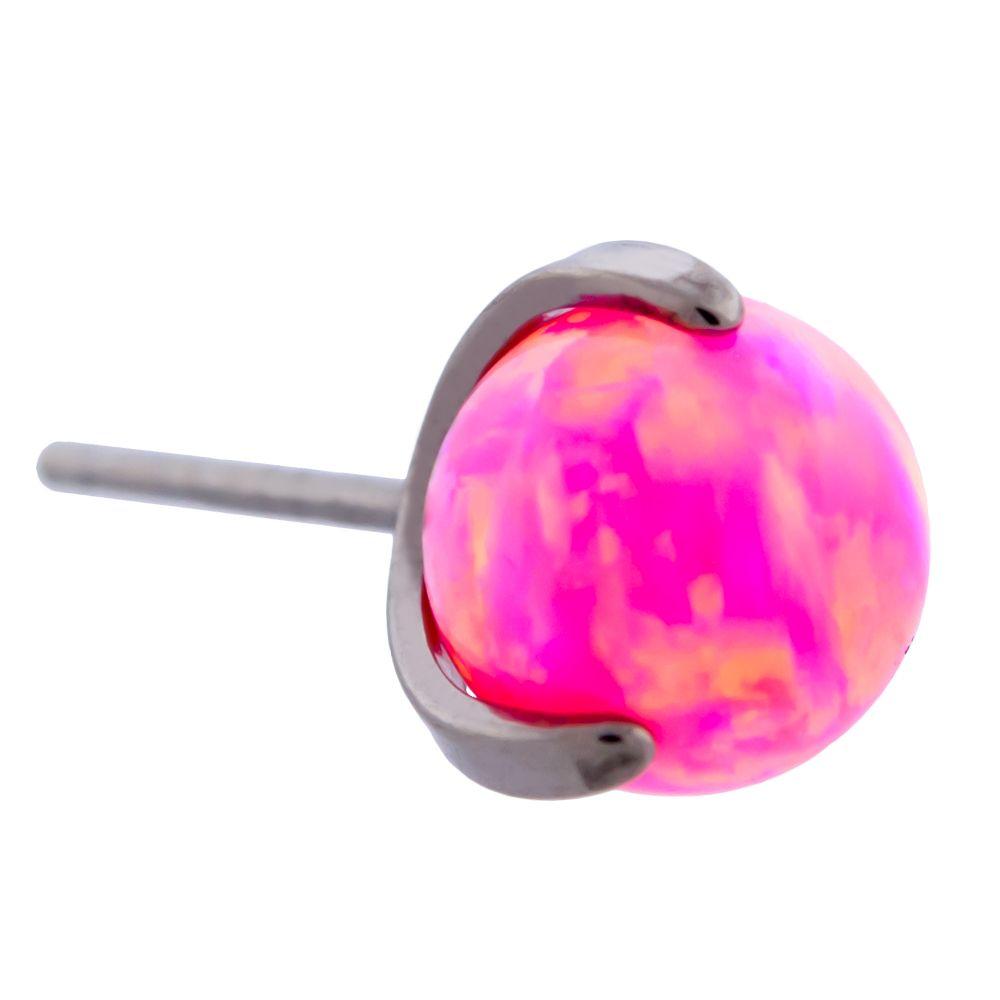 Body Jewelry Parts Titanium Threadless Claw Set Opal Balls - 1 Piece -Rebel Bod-RebelBod