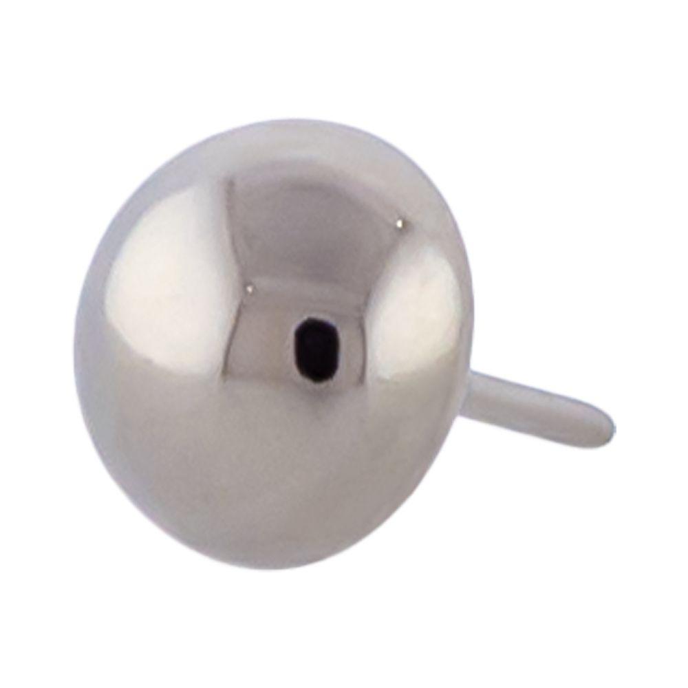 Body Jewelry Parts Titanium Threadless Dome Ends - 1 Piece #SPLT -Rebel Bod-RebelBod