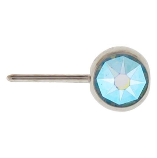 Body Jewelry Parts Titanium Threadless Front Facing Gem Ball - 1 Piece -Rebel Bod-RebelBod