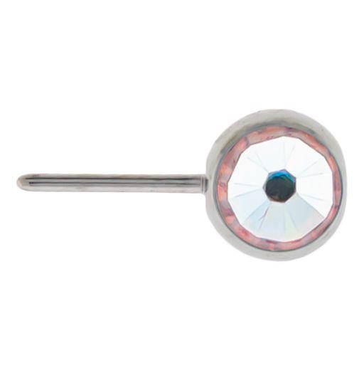 Body Jewelry Parts Titanium Threadless Front Facing Gem Ball - 1 Piece -Rebel Bod-RebelBod