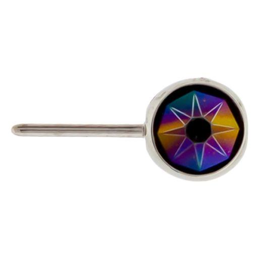 Body Jewelry Parts Titanium Threadless Front Facing Gem Ball - 1 Piece -Rebel Bod-RebelBod