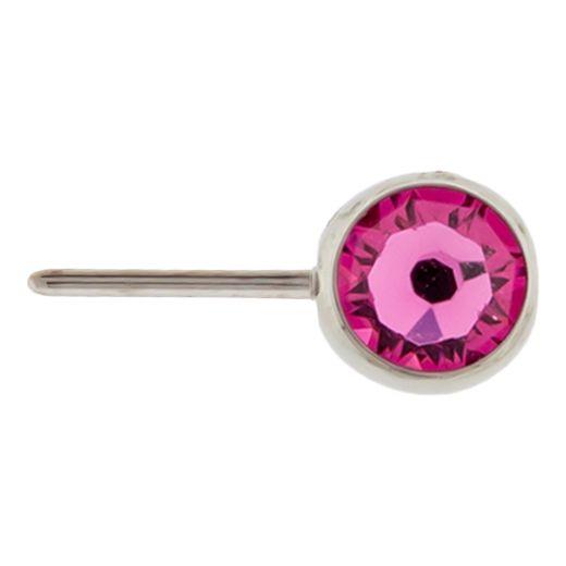 Body Jewelry Parts Titanium Threadless Front Facing Gem Ball - 1 Piece -Rebel Bod-RebelBod
