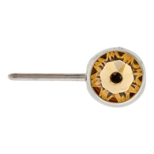 Body Jewelry Parts Titanium Threadless Front Facing Gem Ball - 1 Piece -Rebel Bod-RebelBod