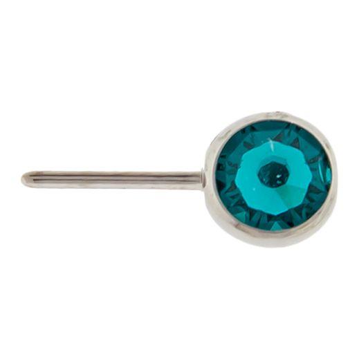 Body Jewelry Parts Titanium Threadless Front Facing Gem Ball - 1 Piece -Rebel Bod-RebelBod