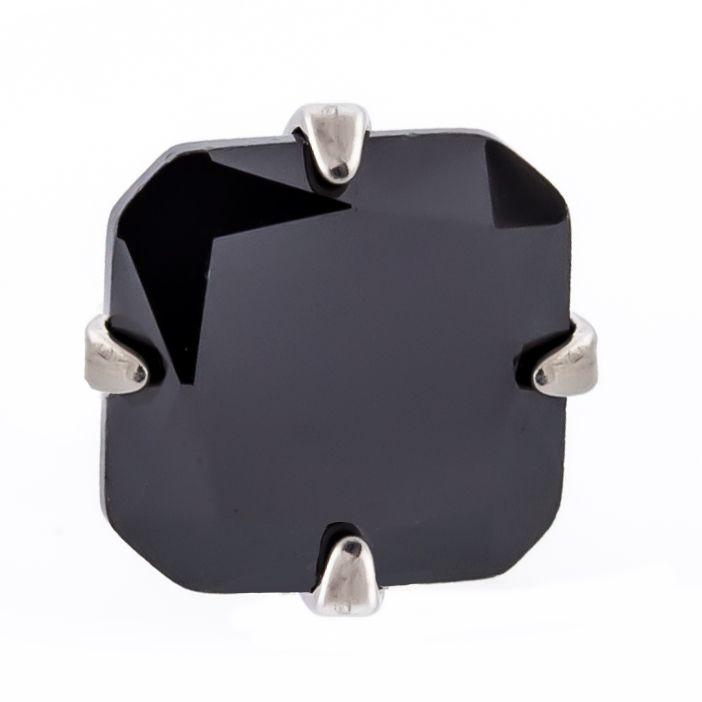 Body Jewelry Parts Titanium Threadless Square Radiant Gem Heads - 1 Piece -Rebel Bod-RebelBod