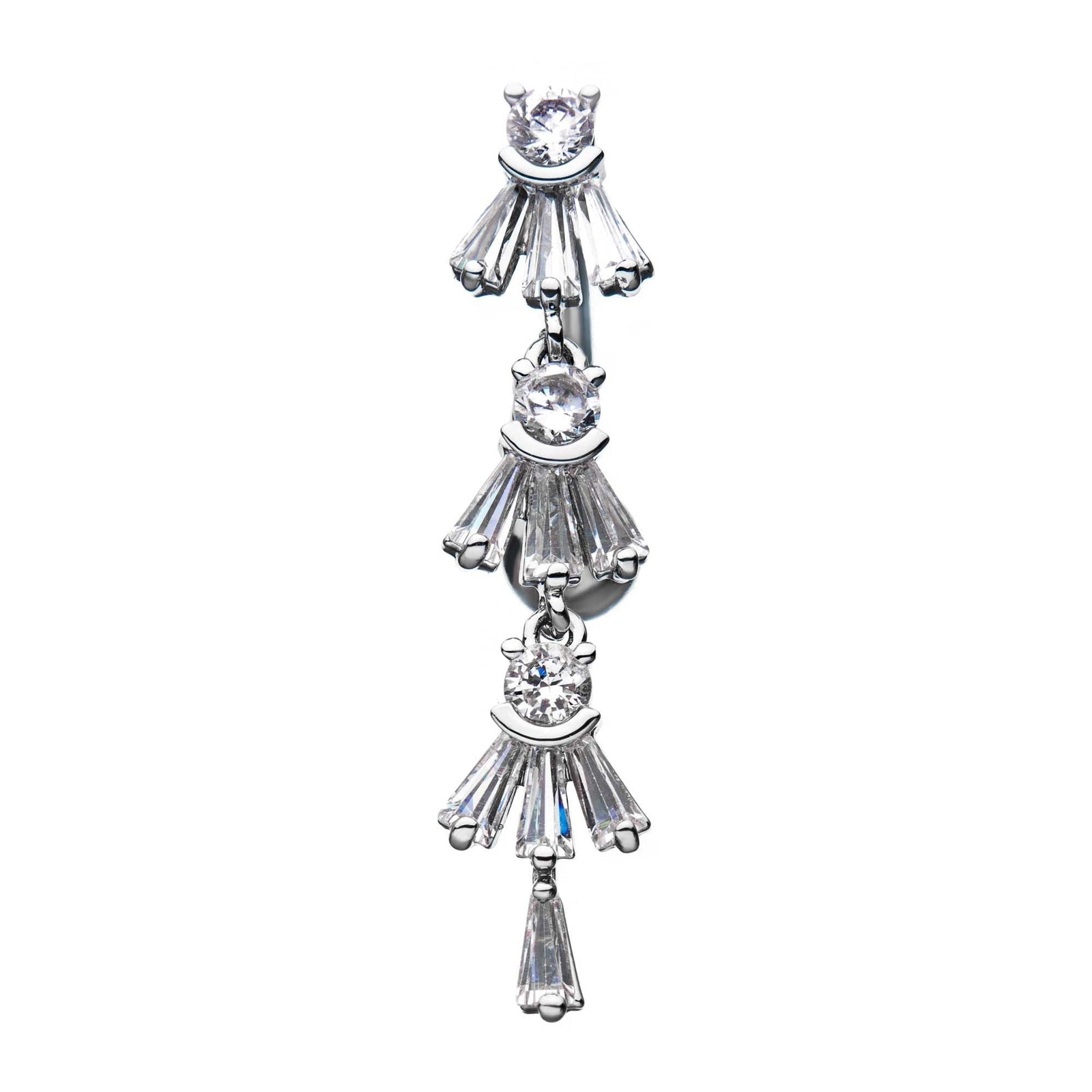 Belly Top Down Triple Marquis Fan Gem Vogue Navel -Rebel Bod-RebelBod