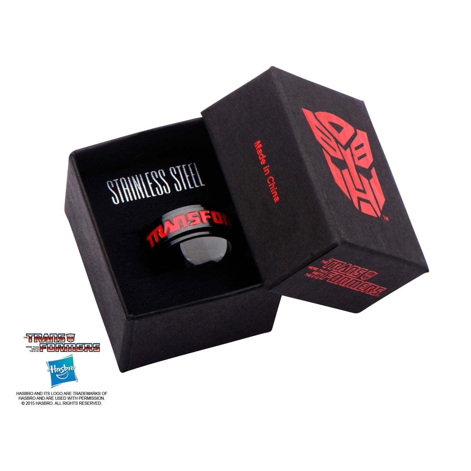 Transformers Autobot Spinner Ring Rebel Bod Transformers Autobot Spinner Ring Rebel Bod