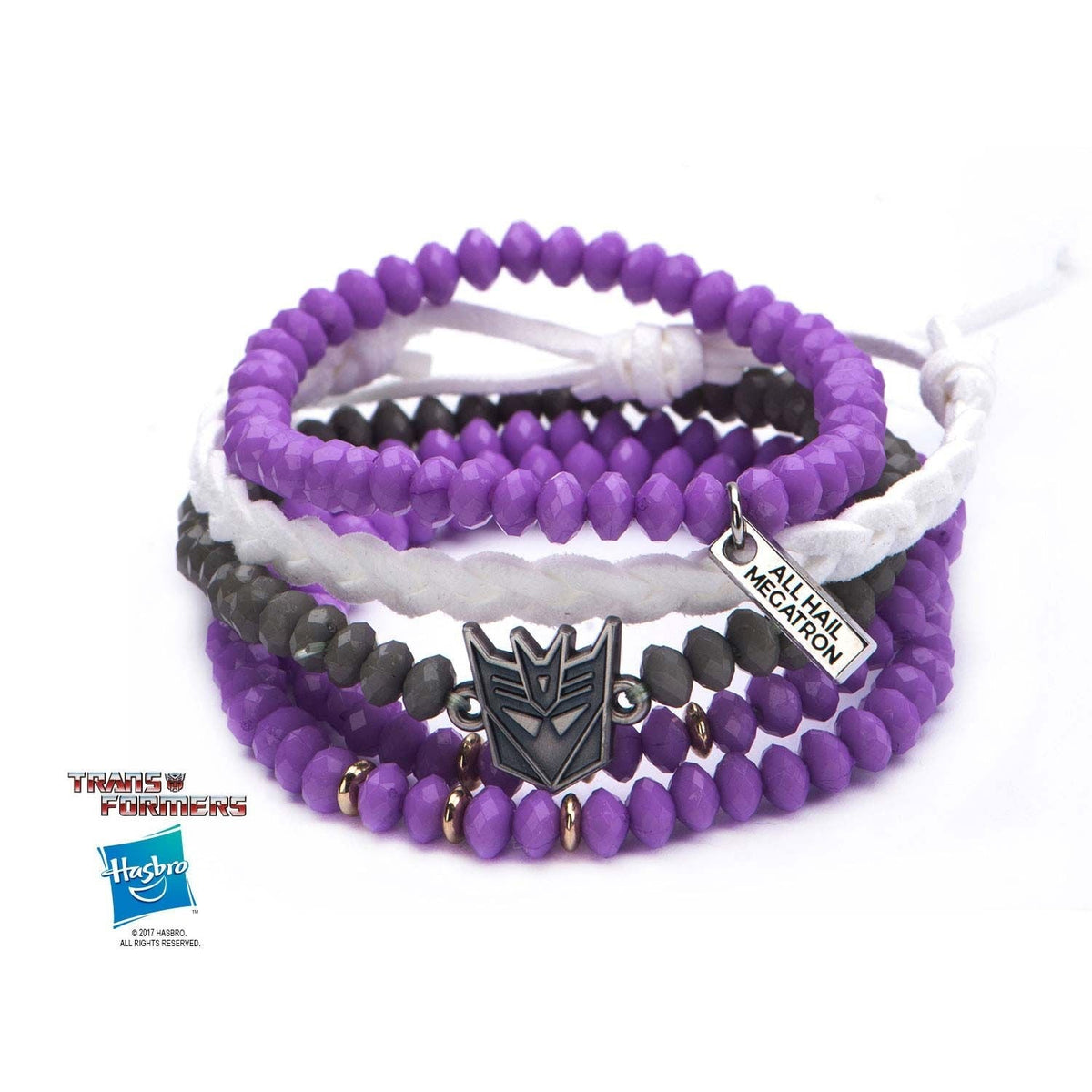 HASBRO Transformers Decepticon Logo Arm Party Bracelet -Rebel Bod-RebelBod