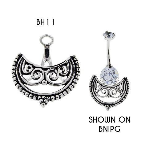 Tribal Cut Navel Hanger