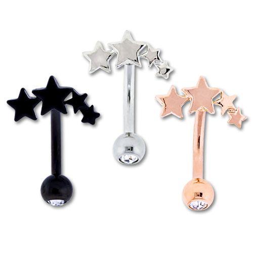 Belly Ring - No Dangle Universal Star Belly Ring - 1 Piece -Rebel Bod-RebelBod