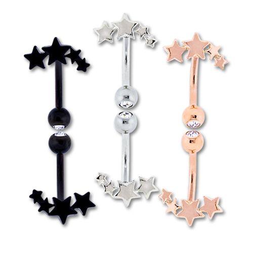 Belly Ring - Reverse Universal Star Belly Ring - 1 Piece + -Rebel Bod-RebelBod