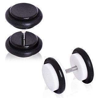 Fake Plug Earrings Fake Gauge Earrings Rebel Bod