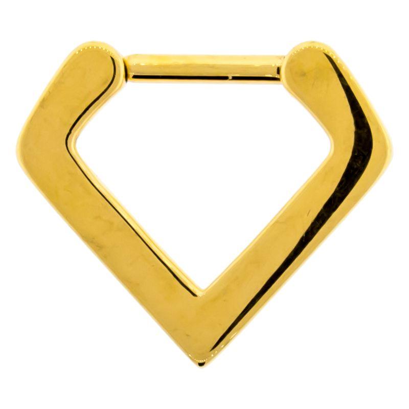 Clicker - Cartilage | Septum V-Shaped Septum Clicker - 1 Piece -Rebel Bod-RebelBod