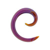 Yellow Thai (Yellow And Purple) Borosilicate Glass Spirals - 1 Piece #SPLT#2